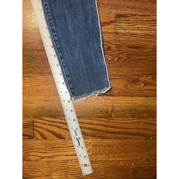 William Rast Women’s Jeans Blue 30 Super High Skinny Waist Junior Gray Lining - Picture 12 of 16